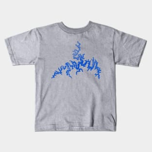 Table Rock Lake - Vintage Blue Kids T-Shirt